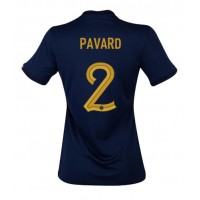 Francúzsko Benjamin Pavard #2 Domáci Ženy futbalový dres MS 2022 Krátky Rukáv